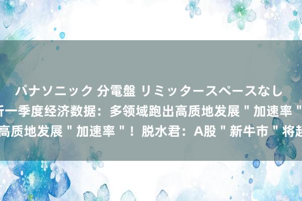 パナソニック 分電盤 リミッタースペースなし 露出・半埋込両用形 透析一季度经济数据：多领域跑出高质地发展＂加速率＂！脱水君：A股＂新牛市＂将起步 ?