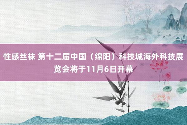 性感丝袜 第十二届中国（绵阳）科技城海外科技展览会将于11月6日开幕