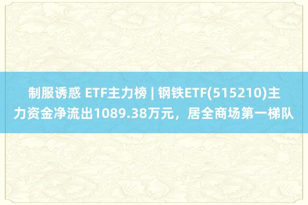 制服诱惑 ETF主力榜 | 钢铁ETF(515210)主力资金净流出1089.38万元，居全商场第一梯队