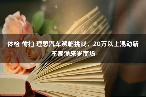 体检 偷拍 理思汽车濒临挑战，20万以上混动新车潮涌来岁商场